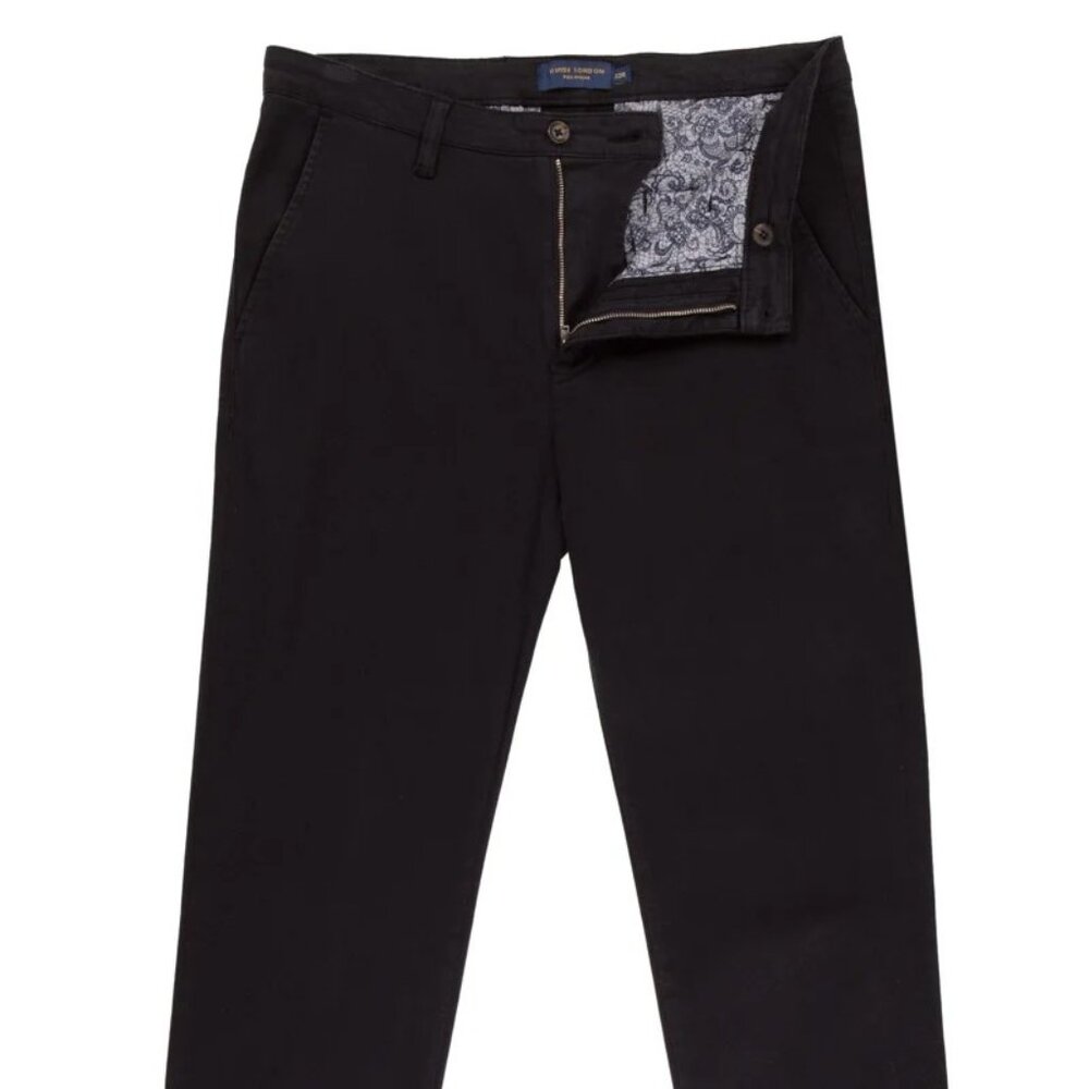 Guide London Navy Overdyed Side Pocket Chino Pants